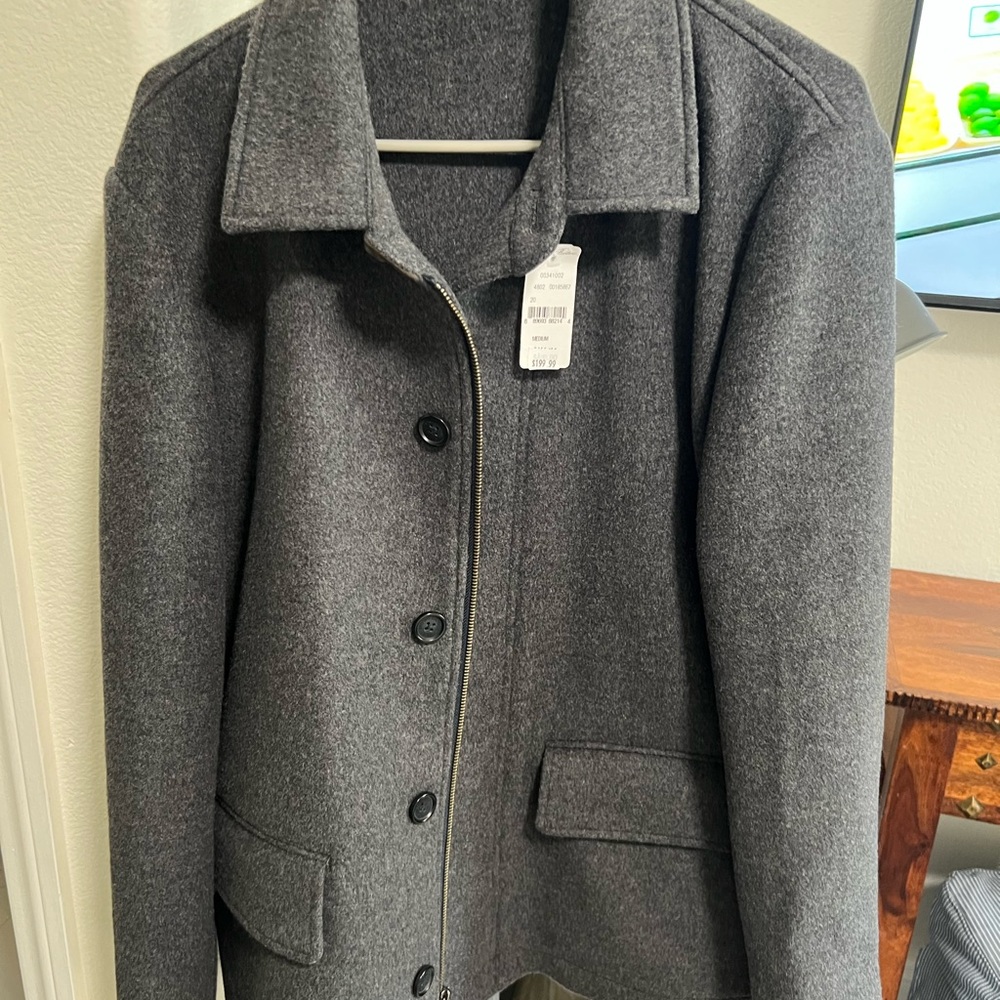 Brooks Brothers Men’s Wool blend coat M NWT